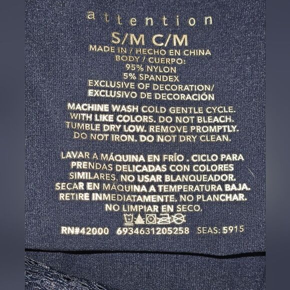 Mascara Large Women's Lace Blue longsleeve top with Tank - Picture 5 of 9